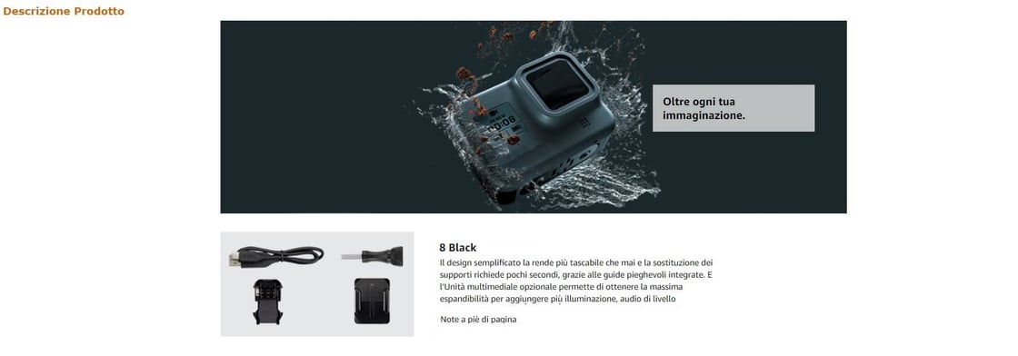 descrizione su Amazon