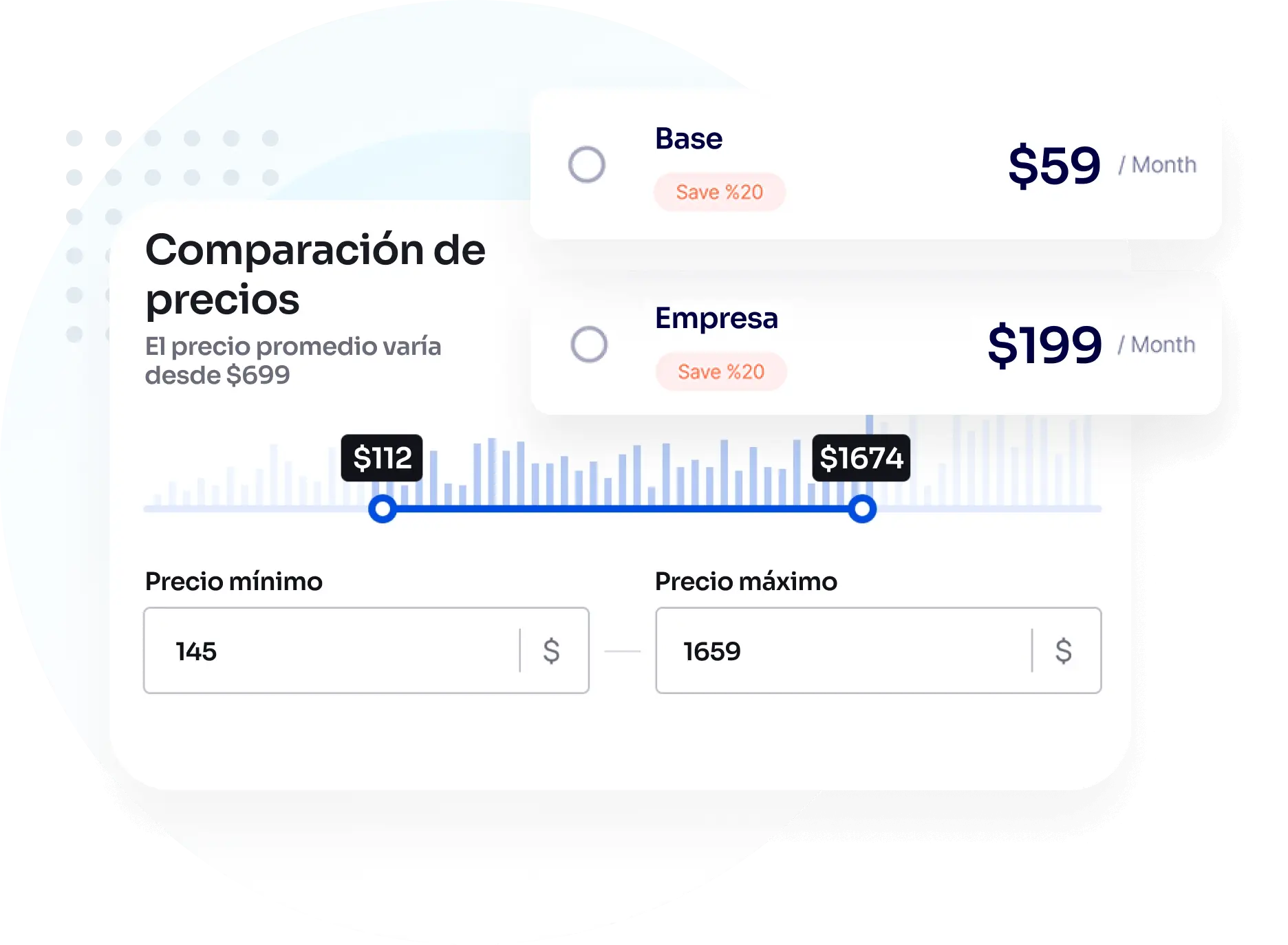 Comparación de precios Comparación de precios