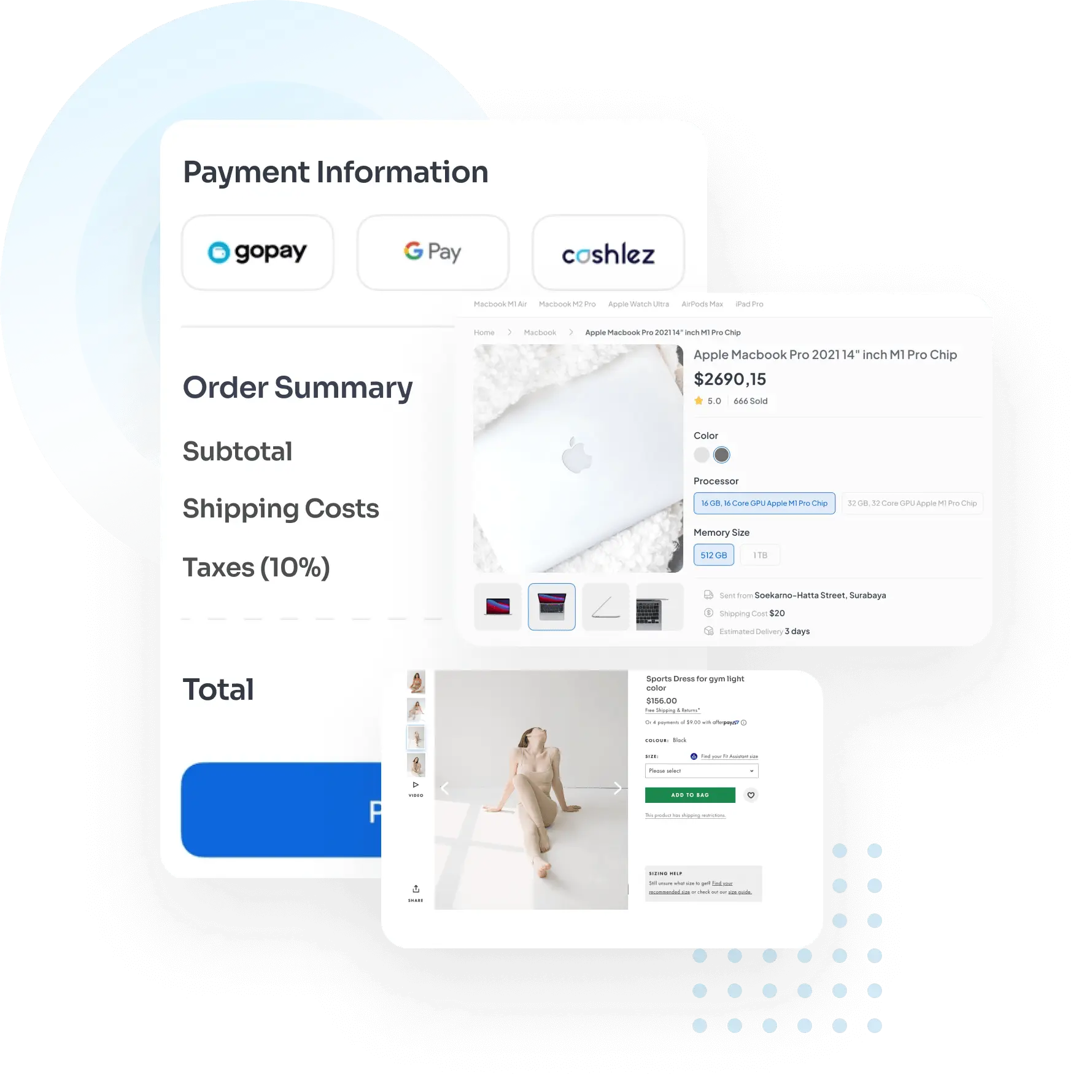 System for online sales System for online sales